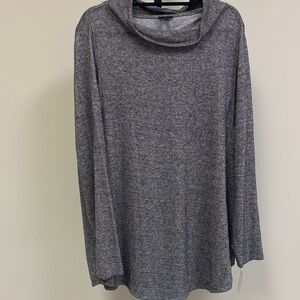 Talbots Gray Cowl Neck Sweater